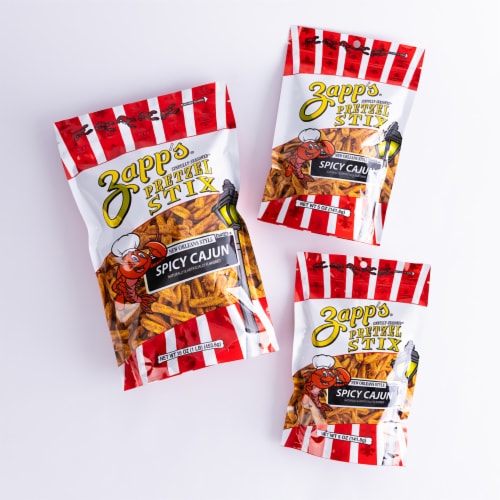 Zapp's® Spicy Cajun New Orleans Style Pretzel Stix Perspective: top