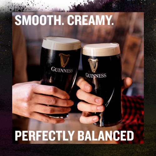 Guinness Draught Stout Beer Perspective: top