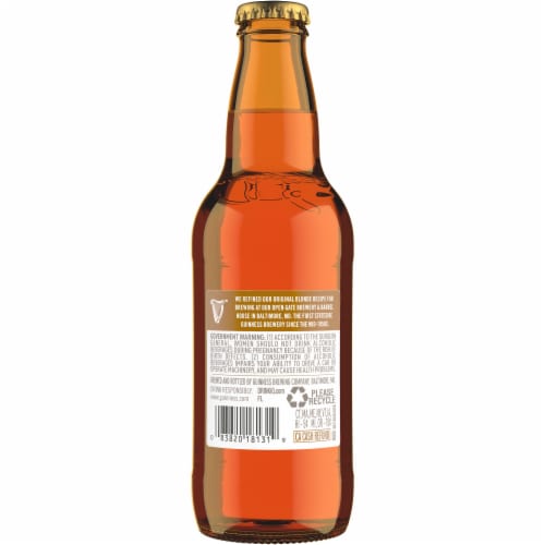 Guinness American Blonde Lager Beer Perspective: top