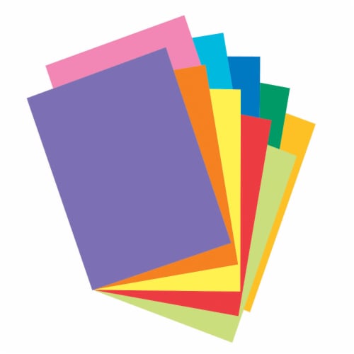 Pacon Card Stock Colorful Perspective: top