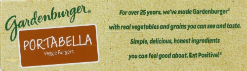 Gardenburger Portabella Veggie Burgers Perspective: top