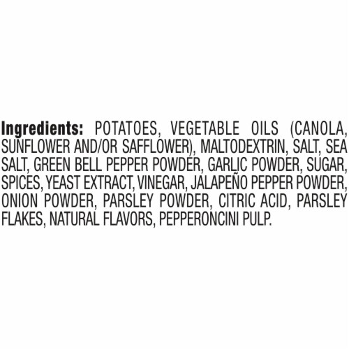 Kettle Brand® Pepperoncini Potato Chips Perspective: top