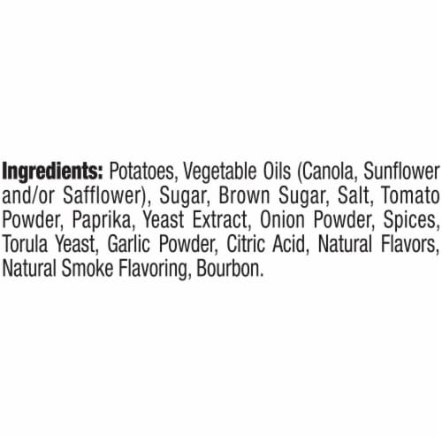Kettle Brand Potato Chips Bourbon BBQ Kettle Chips Perspective: top