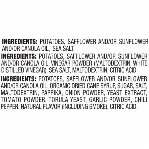Kettle Brand Potato Chips Variety Pack Of 1.5 Oz Snack Bags Perspective: top