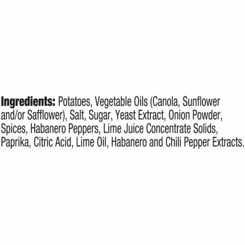 Kettle Brand® Habanero Lime Krinkle Cut™ Kettle Potato Chips Perspective: top