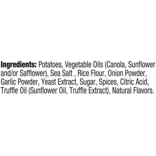 Kettle Brand Potato Chips Krinkle Cut Truffle Oil & Sea Salt Kettle Chips Perspective: top