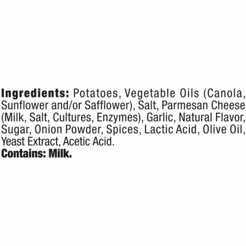 Kettle Brand® Parmesan Garlic Kettle Potato Chips Perspective: top