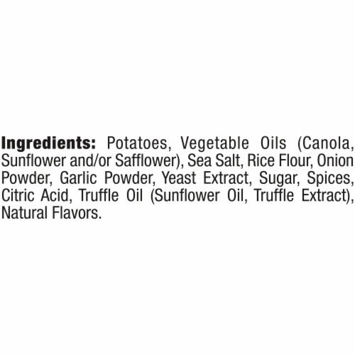 Kettle Brand® Truffle Oil and Sea Salt Krinkle Cut™ Kettle Potato Chips Party Size Perspective: top