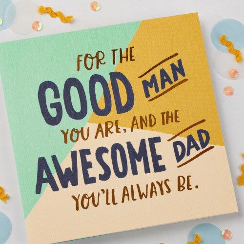American Greetings Father's Day Card (Awesome) Perspective: top