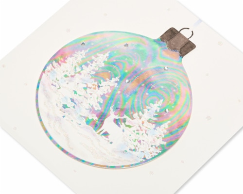 Papyrus Christmas Card (Ornament) Perspective: top