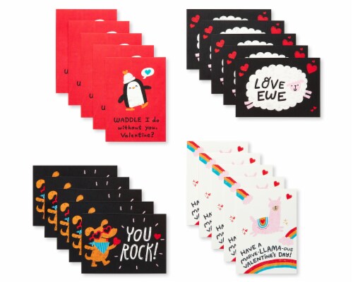 American Greetings Fur Real Classroom Valentine Cards for Kids Perspective: top