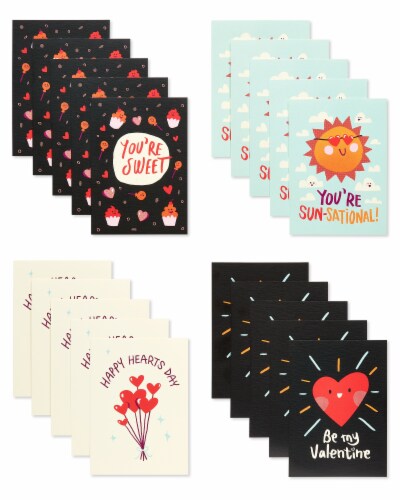 American Greetings Spread Love Classroom Valentine Cards for Kids Perspective: top