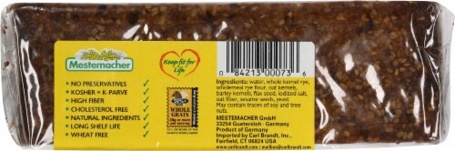 Mestemacher Natural Three Grain Bread Perspective: top