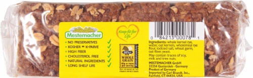 Mestemacher Natural Fitness Bread Perspective: top