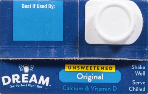 Rice Dream® Unsweetened Organic Original Rice Drink Perspective: top