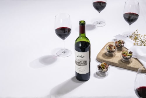 2020 Jordan® Cabernet Sauvingon Alexander Valley Perspective: top