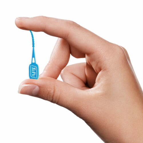 TePe EasyPick™ Blue - M/L 36-pack - Dental Floss Picks Perspective: top
