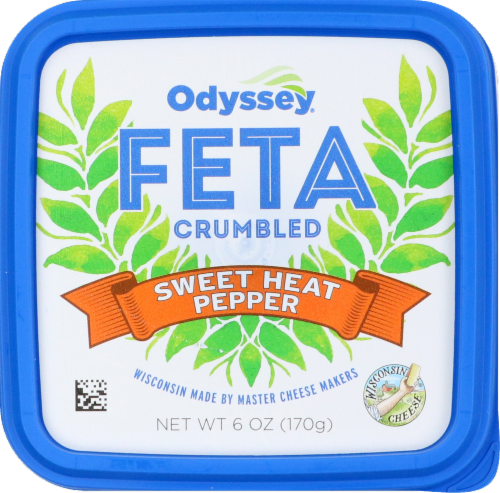 Odyssey Sweet Heat Pepper Feta Cheese Perspective: top