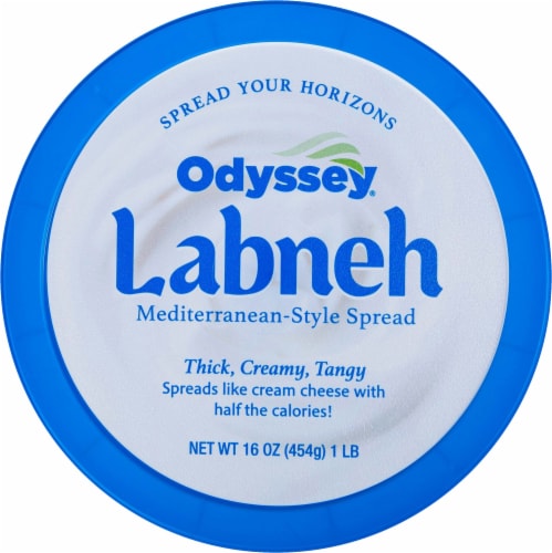 Odyssey Labneh Mediterranean Style Spread Perspective: top
