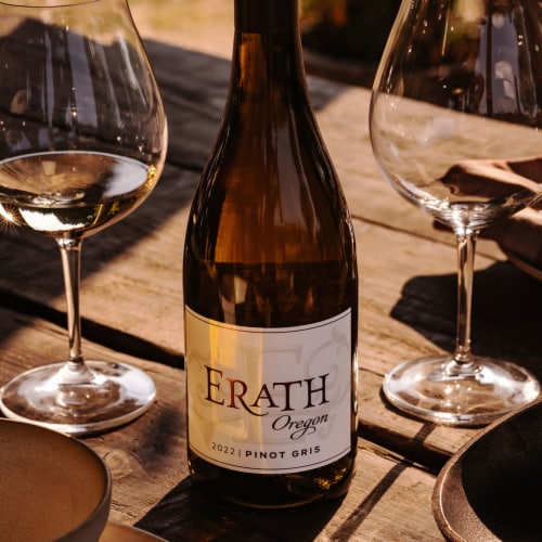 Erath Pinot Gris Oregon White Wine Perspective: top