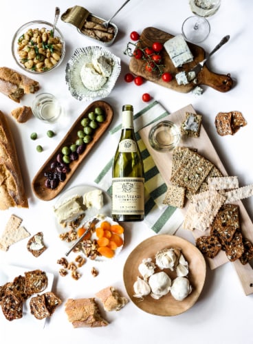 Louis Jadot Chardonnay Macon-Villages French White Wine Perspective: top