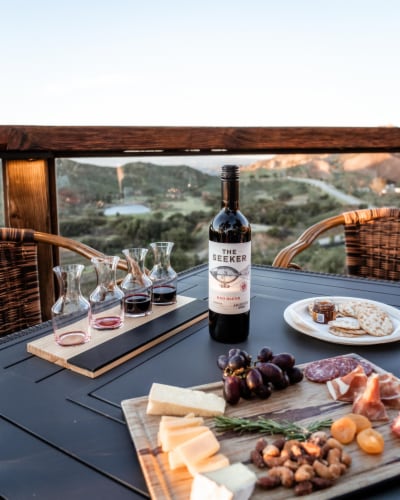 The Seeker Argentina Red Blend Wine Perspective: top