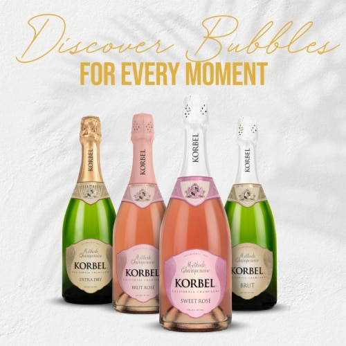 Korbel Sweet Rose California Champagne 750 mL Fry s Food Stores