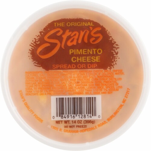 Stan's Pimento Cheese Spread Or Dip Perspective: top