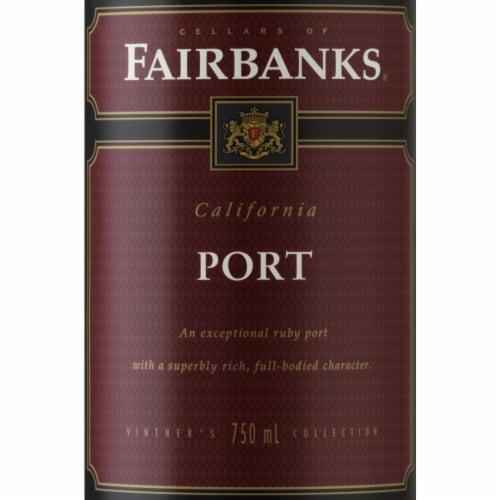 Fairbanks Port Dessert Wine Perspective: top