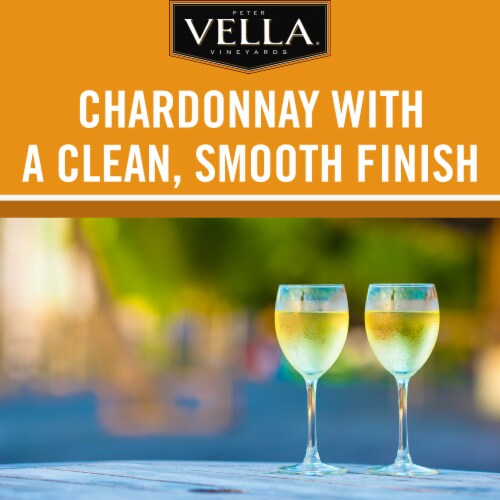 Peter Vella Chardonnay White Box Wine Perspective: top