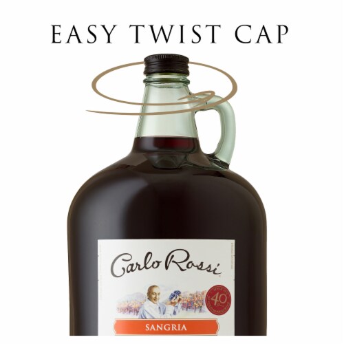 Carlo Rossi Sangria California Red Wine Perspective: top