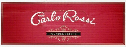 Carlo Rossi Founder’s Blend White Zinfandel Perspective: top