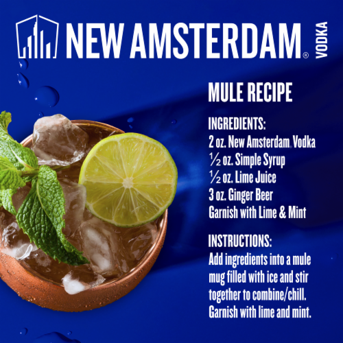New Amsterdam Vodka Perspective: top