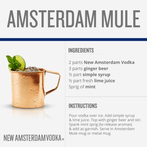 New Amsterdam Vodka Perspective: top