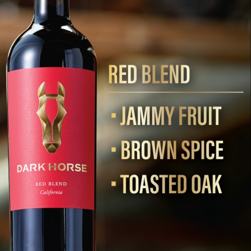 Dark Horse® Big Red Blend California Wine Perspective: top