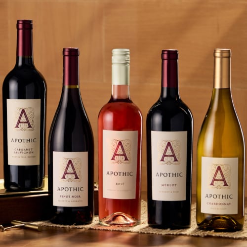 Apothic Rose Wine Perspective: top