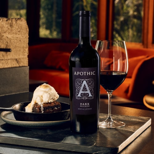 Apothic® Dark Red Blend California Red Wine Perspective: top