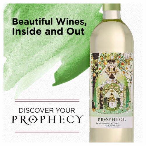 Prophecy® Sauvignon Blanc New Zealand White Wine Perspective: top