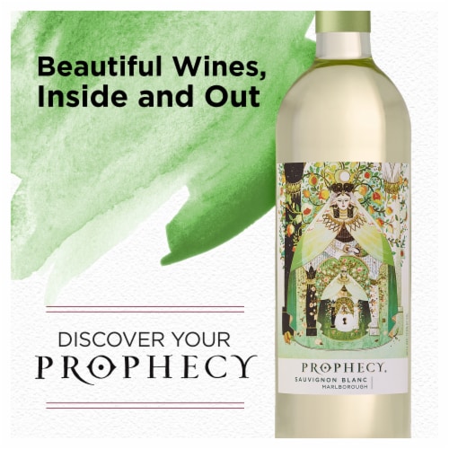 Prophecy® Sauvignon Blanc New Zealand White Wine Perspective: top