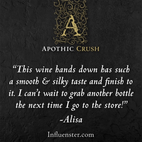 Apothic Crush Red Blend Red Wine Perspective: top