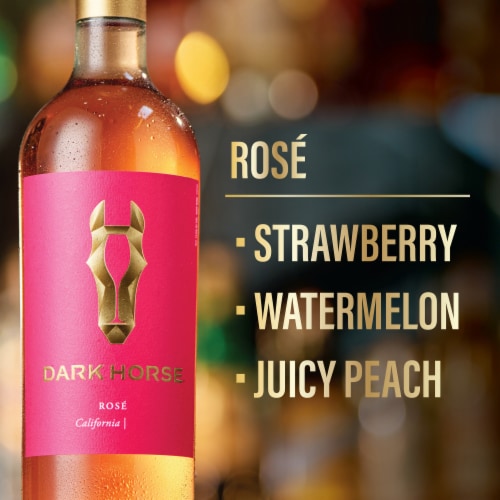 Dark Horse® Rose California Wine Perspective: top
