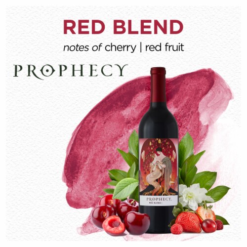 Prophecy Red Blend Red Wine Perspective: top