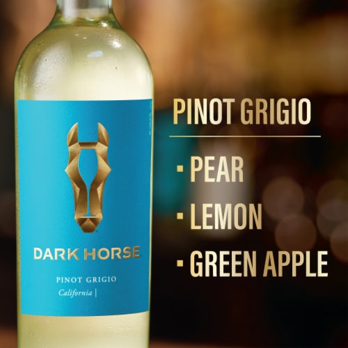 Dark Horse® Pinot Grigio California White Wine Perspective: top
