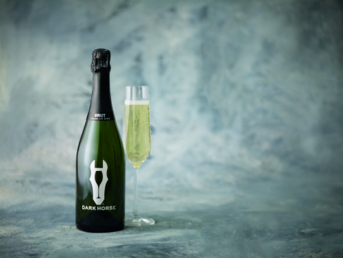 Dark Horse Brut California Sparkling Wine Perspective: top