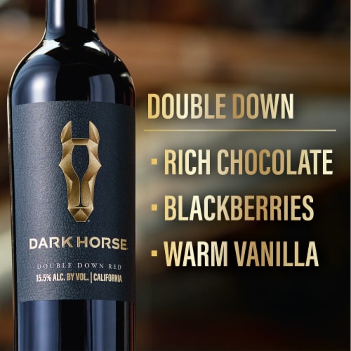Dark Horse® Double Down Red Blend California Wine Perspective: top
