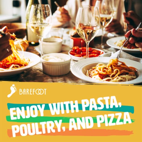 Barefoot-To-Go Pinot Grigio California White Wine Perspective: top