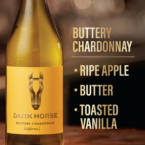 Dark Horse Buttery Chardonnay California White Wine Perspective: top