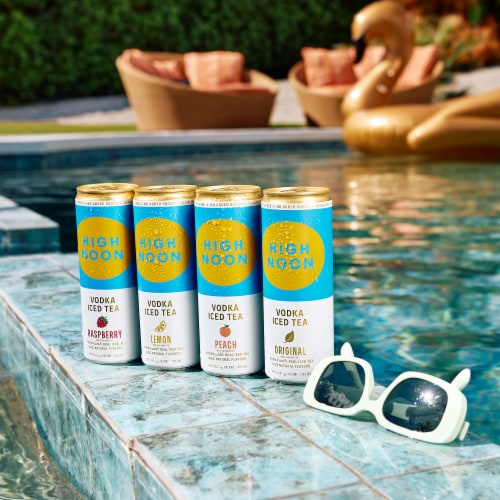 High Noon Vodka Iced Tea Variety Pack Perspective: top