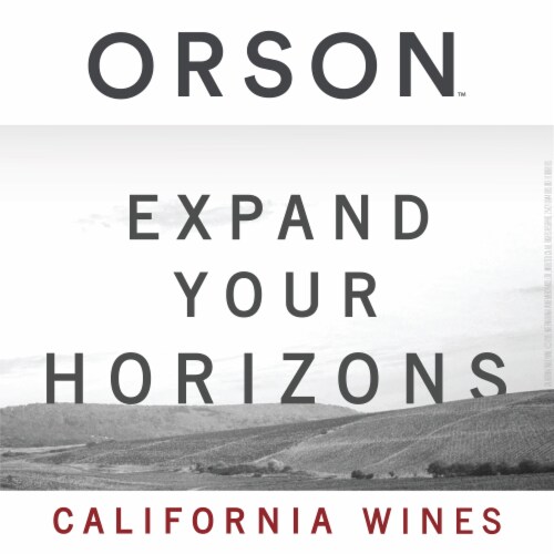 Orson™ Pinot Noir California Red Wine Perspective: top