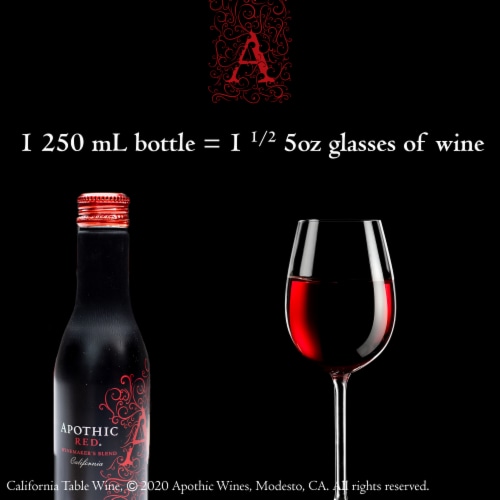 Apothic Red Blend California Wine Perspective: top